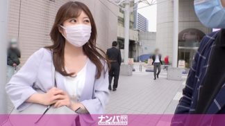 40217　200GANA-2720 マジ軟派、初撮。 1818 保険の営業回りをしているお姉さんをナンパ！真っ白なスベスベの肌を撫で回すとHな雰囲気に…快感に浸り、仕事を忘れてSEXに夢中！！